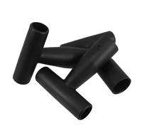 USHOBE Manico per Badile da Giardino d Tipo Ergonomico in Plastica Nero 3 Pezzi per Riparazione e Accessori Giardinaggio