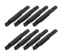 USHOBE replacement stanchion clip, belt end wall clip, 8Pezzi, plastico, restrizioni zone, controllo folla, installazione rapida, visibilità migliorata