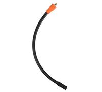 USHOBE Tubo Estensione in Plastica per Gonfiaggio Ruote Bicicletta con Connessione Filettata M6 e Protezione Termica per Compressore e Pneumatici