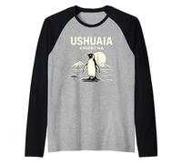 Ushuaia Argentina Tramonto Maglia con Maniche Raglan