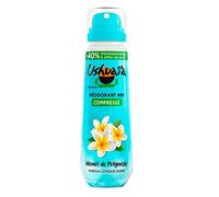 Ushuaïa - Deodorante compresso, 48 ore, monoi di polinesia, 100 ml