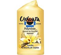 Ushuaïa - Doccia in Polinesia Vaniglia e Burro Jojoba, 250 ml (confezione da 3)