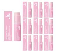 usi volumizzanti al collagene rosa stick idratante per il viso base per il trucco e primer idratante non appiccicoso ad assorbimento rapido per labbra occhi e collo per una carnagione brillante