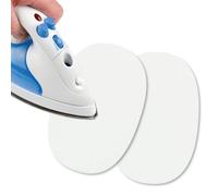 USIT, Mini Toppe Jersey Termoadesive, 13x9 cm, Ideali per Riparare Tute, Maglie e Pantaloni Sportivi, 2 pezzi, Panna