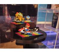 USJ Super Nintendo World Mario Kart Mini Car & Figure Set Mario & Bowser 2 pezzi