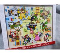 USJ Super Nintendo World Pin Badge Completo Box Set 10 Mario Luigi Yoshi Giap...