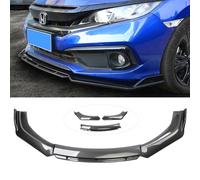 USJEKZI66 Auto Spoiler Frontali per Renault Clio 2013 2014 2015 2016 2017 2018 2019 2020 2021 2022 2023 2024, Paraurti Anteriore Spoiler Lip per Il Mento sul Labbro Accessori Modificato