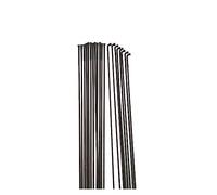 USLINMINJIN 4.5g/pc bici da strada ha parlato in acciaio inossidabile J-Bend o diritto Pull Spoke nero (J-Bend 32pcs)