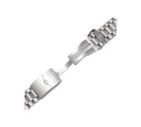 UsmAsk Cinturino in acciaio inossidabile massiccio di qualità superiore, 20 mm, 22 mm, estremità dritta, bracciale in argento massiccio adatto per orologio TAG HE CARRERA F1 Monaco (dimensioni: 20 mm)