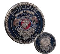 USMC Marine Corps Regali per Uomini USMC Challenge Coin Semper Fidelis Rilascio The Devil Dogs of War per US Marine Veteran