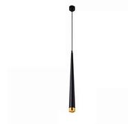 USMCPQVXN Lampadario Moderno a Forma Di Cono Lungo,Dario con Faretti in Alluminio da 5 W,Dario in Stile Europeo,Da a Sospensiregolabile da Soffitto, per Isola Cucina, Camera da Letto, L