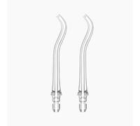 usmile Ugelli di ricambio a doppio raggio - 2 pezzi di accessori a forma di S per doccia orale C10, per apparecchi dentali, impianti e cura delle gengive