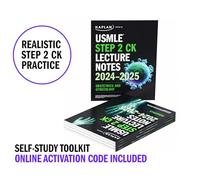 USMLE Step 2 CK Self-Study Toolkit 2024-2025: includes 5 Lecture Notes books + 3,100 Qbank + 2 Practice Tests + 1 diagnostic exam (USMLE Prep)