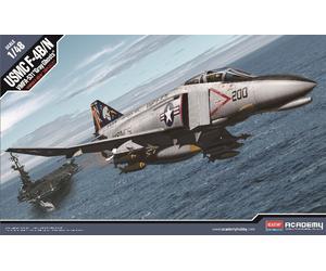 USN USMC F-4B/N VMFA-531 Gray Ghosts Fighter 1:48 Plastic Model Kit ACADEMY