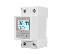 Uso domestico 80A Carico 1 Fase 2 Fili Display digitale LCD Wattmetro Consumo energetico Energia Contatore di elettricità AC 230 V 50 Hz(DDS6619-003)