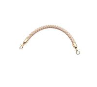 USOHJZ 2pcs 30cm PU Leather Braided Shoulder Bag Strap