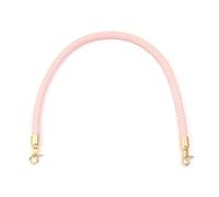 USOHJZ 2pcs 60cm Lobster Clasp PU Leather Braided Handbag Shoulder Strap