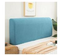 USOHJZ Copri testiera letto, design all-inclusive, tinta unita, protezione elastica, copri for singolo, matrimoniale, king size per Testiere(Color 13,W180xH60cm)