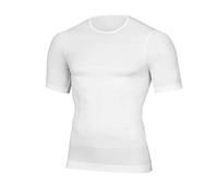 USOHJZ Uomo Body Toning T-Shirt Compression Shirts Postura Correttore Canotta Pancia Dimagrante Biancheria Intima Correttiva(White,XL)