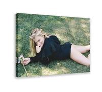 USONME Poster su tela con attrice Chloe Grace Moretz, decorazione per camera da letto, ufficio, camera da letto, regalo, 30 x 45 cm