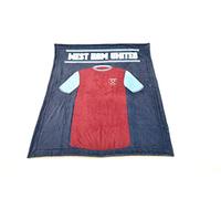 USP - Coperta in Pile Unisex West Ham Utd FC, 178 x 153 cm, Colore: Blu Scuro