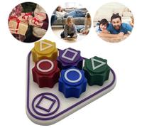 Usper Gioco Gonggi, Gioco Coreano Gong Gi, Gioco Jacks, Pietre Gonggi Gioco Di Allenamento Per La Coordinazione Occhio-Mano Adatto Per Riunioni Di Famiglia (C 1PCS)