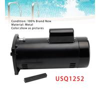 USQ1252 Swimming Pool Motor 2.5HP 230V 48Y Square Flange With PS-200 Seal Kit T0