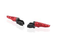 USQBUZHHK Pedana per Moto Pedane Anteriori per Motociclette Pedane Pedale per Ducati per Monster 821 937 696 795 796 797 per Hypermotard 950 SP Poggiapiedi per Pedali Moto(Rosso)