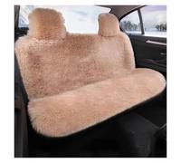 USQBUZHHK Protezioni per sedili Coprisedili Auto Universali Cuscino Peluche Artificiale Caldo Traspirante(1 Rear Khaki)