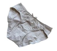 USQPUVWX Mutande Donna Cotone 2pc Cartone Animato Simpatico Seta di Seta Ghiacciata Dolce Ponatura A Basso Contenuto di Biancheria Intima da Donna A Bassa Vita-Cenere-codice Medio