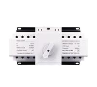 USRRMPBC ATS 4P 125A trifase 4 Fili 230V MCB Tipo Dual Power Interruttore di trasferimento Automatico TOMZN TOQ3-4P/125 Generatore di energia fotovoltaica for Città