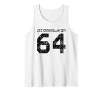 USS Constellation CV-64 - Portaereo Stile Invecchiato Canotta