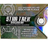 Uss Discovery Replica Hull Placca Star Trek Starships Eaglemoss Collection. SE-3
