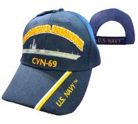 Uss Dwight Diabetici Eisenhower CV-69 Marina USA Nave Cappello Licenza Ufficiale