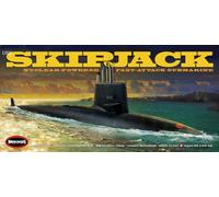 Uss Palamite Sottomarino 1/72 Scala 102cm SSN-585 Kit Modello 181MB04