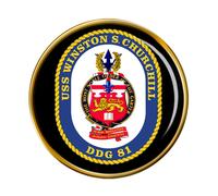 Uss Winston S.Churchill (DDG-81) Spilla