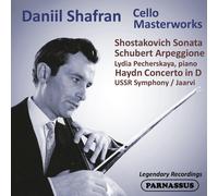 USSR Symphony Orc Daniil Shafran: Cello Masterpieces Haydn/Schubert/Shosta (CD)
