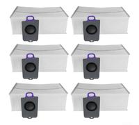 ust Bag Kit compatibile con, per Narwal, per Freo Z, per Ultra, per Freo Z10, per Freo Z10, per Ultra e, per Freo X10 Pro Robot Aspirapolvere, Stazione Vuota Automatica in Tessuto (6 pezzi)