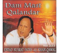 Ustad Nusrat Fateh Ali Khan Qawwal - Dam Mast Qalandar - Volume 223 - Nuovo CD