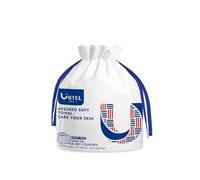 USTEL Fazzoletti morbidi e asciutti, salviettine monouso a base biologica USDA, salviette per la pulizia per pelli sensibili bagnate e secche, cura del bambino, struccante 1 pouch sleepy salviettine