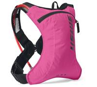 USWE Race 2.0, zaino idrico ultra leggero con sacca d'acqua da 2,0 l, confezione a prova di perdite, per ghiaia, MTB, corsa, escursionismo, ciclismo, campeggio, ciclismo, per uomini e donne (rosa, 2L)