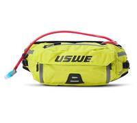 USWE Zulo Hydration Hip Pack con organizer e tasche laterali, cintura addominale senza rimbalzo, 6L US