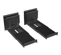 USX MOUNT Studless Soundbar Wall Mount Universal Drywall Sound Bar Wall Brackets Works with Most Soundbars Holds up to 22 Lbs Depth Adju