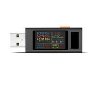 UT01U UT03C USB/Tipo-C multifunzionale digitale amperometro misuratore di potenza DC 4V-30V voltmetro 6,5A/12A tester capacità del caricabatterie(UT01U)