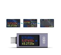 UT02C/UT03C Tipo-C Amperometro multifunzione di tensione CC DC 4~30V 12A Misuratore corrente potenza Tester ricarica del telefono Test della batteria(UT03C)