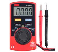 UT120C Multimetro digitale tascabile di tipo S Tester di portata automatica Tensione CA Diodo Mini misuratori elettrici Display(UT120C)