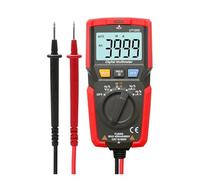 UT125C Multimetro digitale tascabile Tester a bassa tensione Display for temperatura Resistenza condensatore Frequenza diodo