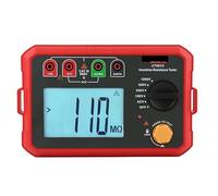 UT502C Megaohmmetro digitale 2500V Tester di resistenza isolamento 20GΩ Ommetro Misuratore terra Retroilluminazione Gamma automatica(UT501C)