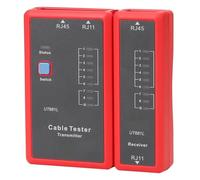 UT681L Tester For Cavi Tracker LAN Auto Network LED Tester Ethernet Telefono BNC Strumento Di Riparazione Identificazione Accurata