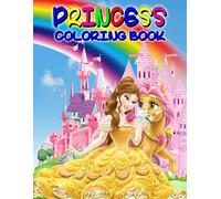 Uta Friedman Princess Coloring Book (Tascabile)